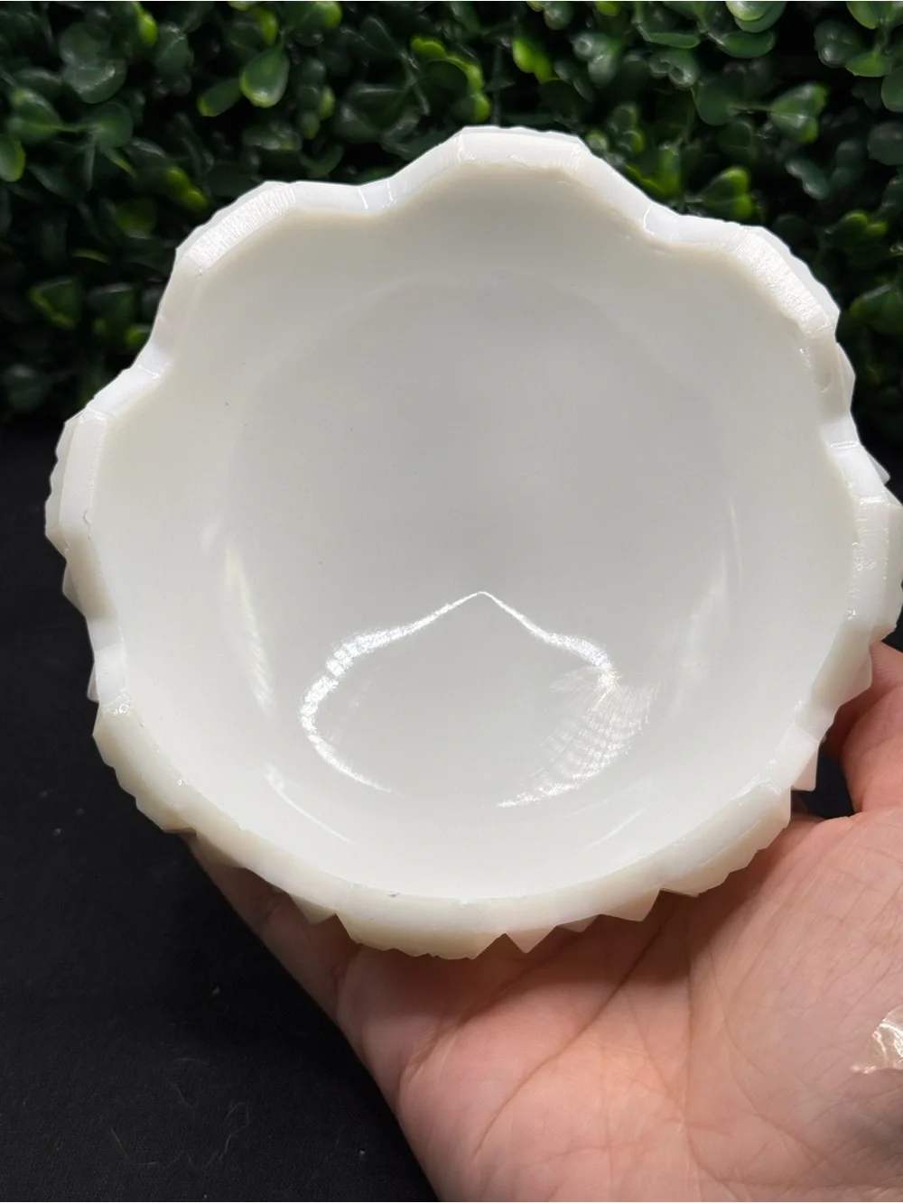 *GLOWS* Vintage Westmoreland Covered Candy Dish w/ Lid